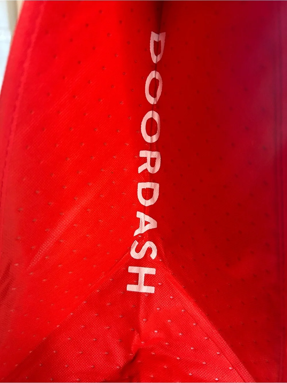 DoorDash Red Insulated Delivery Bag Thermal Tote Food Grocery Hot Cold